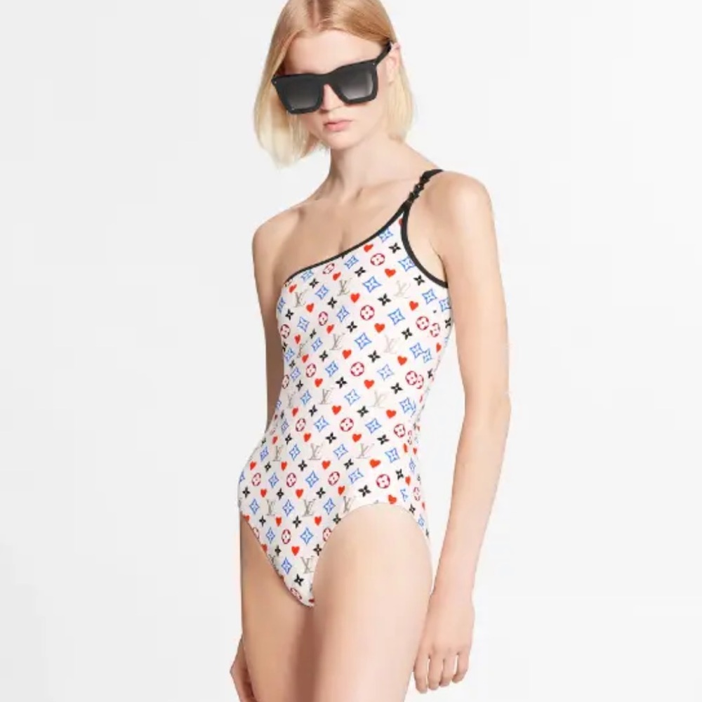 Louis Vuitton GAME ON one piece swim NWT